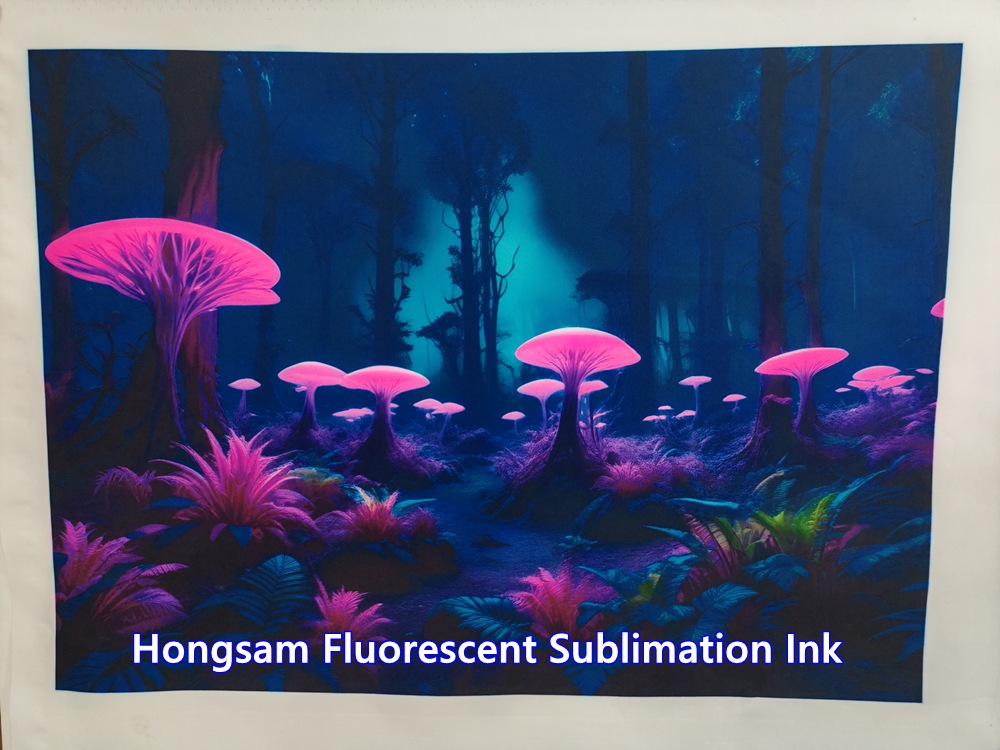 fluorescent sublimation ink