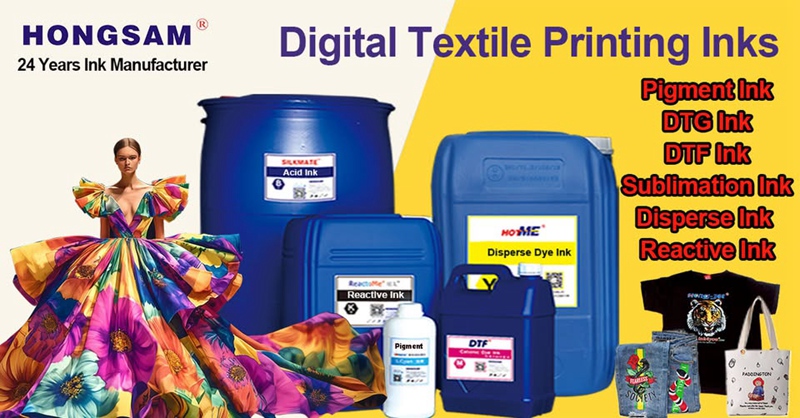 digital textile inkjet inks